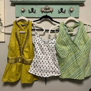 Lot of 3 Summer Tops